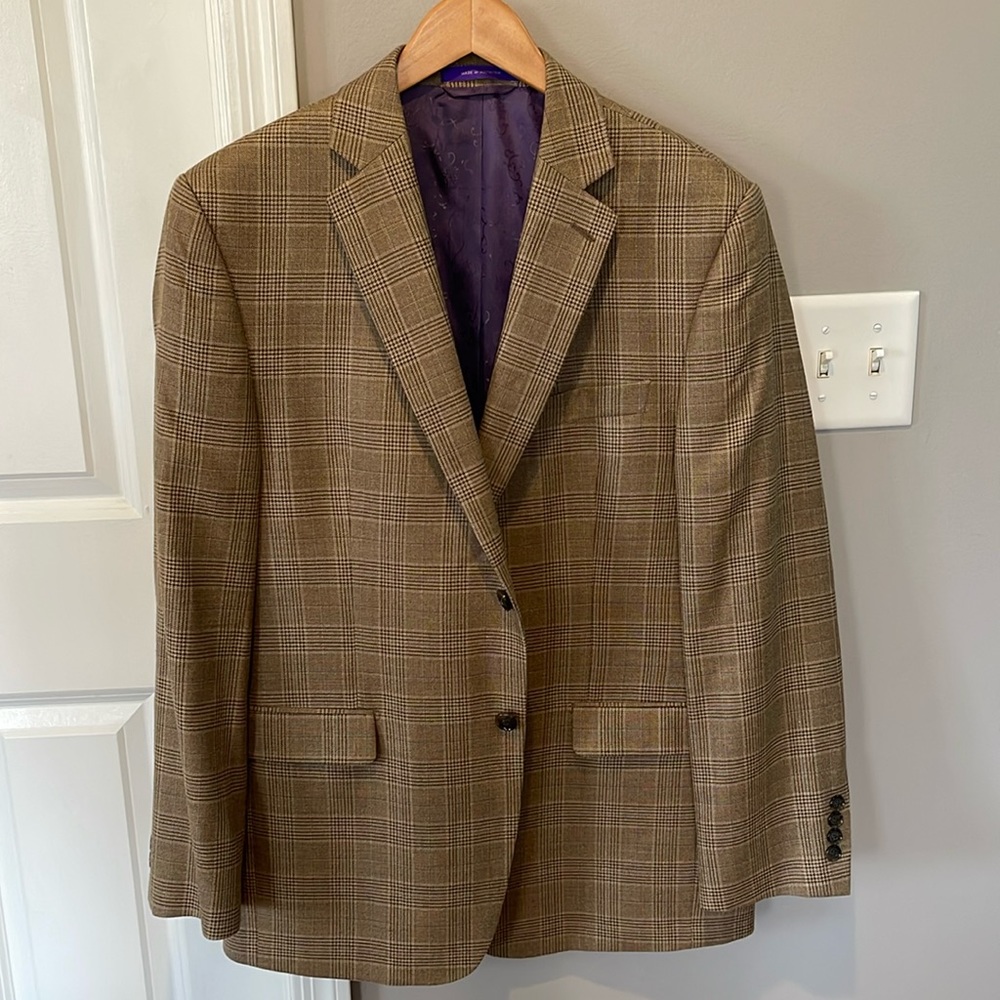 Men’s Tallia wool/silk blend blazer 40R